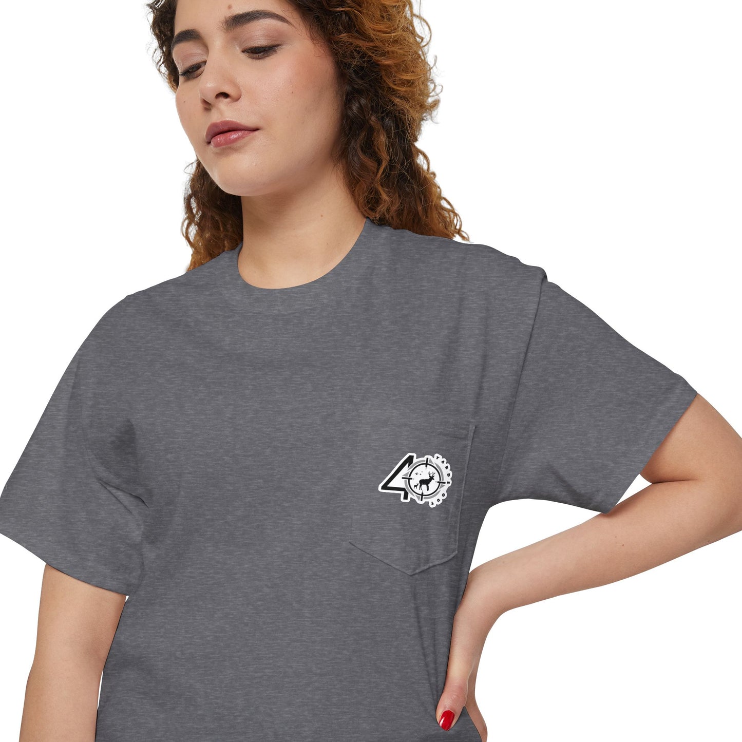 40 Yards Out Wood Duck Pocket Tee