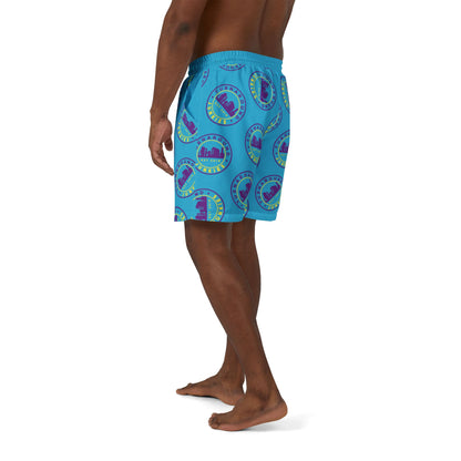 Turnaround Junkies Circle Logo Swim Shorts