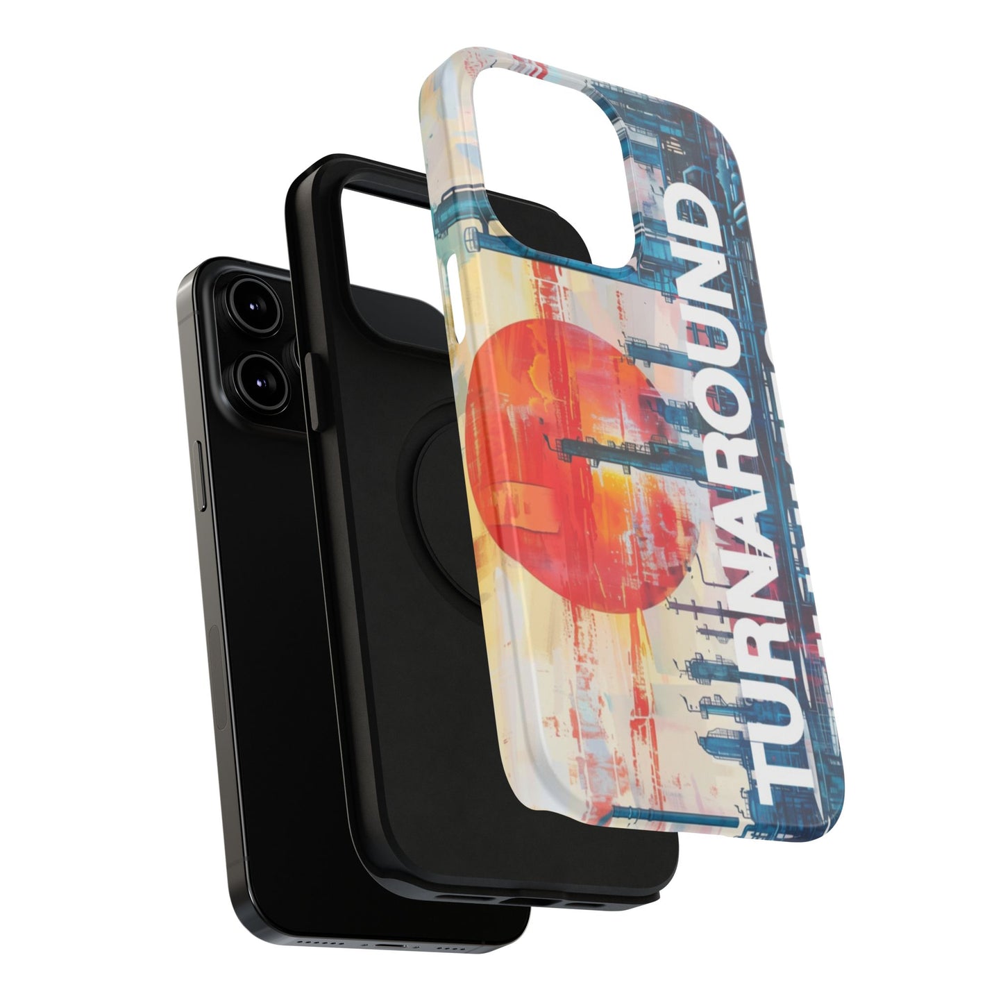 Turnaround Junkies  Red Sun Rising Impact-Resistant Cases
