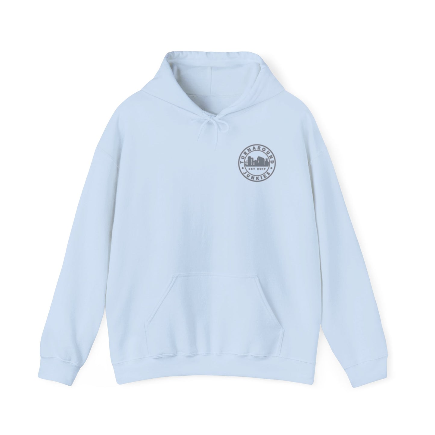 Turnaround Junkies Circle Logo Heavy Blend™ Hooded Sweatshirt
