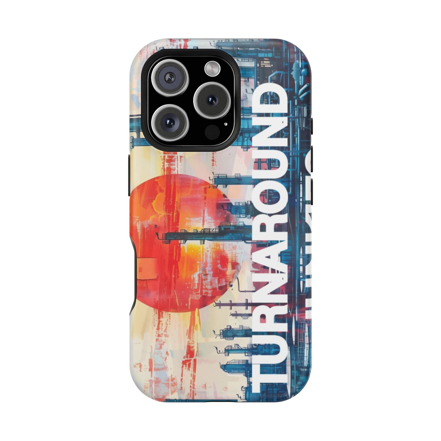 Turnaround Junkies  Red Sun Rising Impact-Resistant Cases