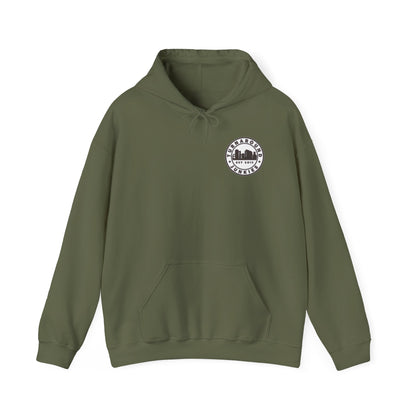 Turnaround Junkies Circle Logo Heavy Blend™ Hooded Sweatshirt