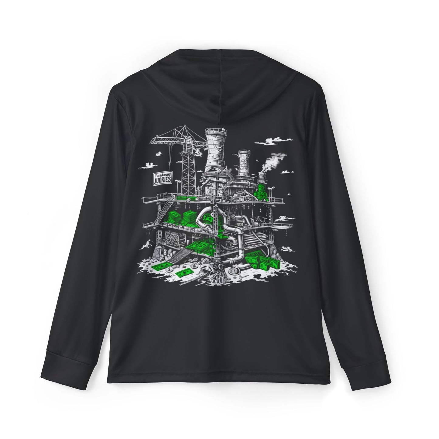 Turnaround Junkies "Stacks On Deck" Men's Sports Warmup Hoodie