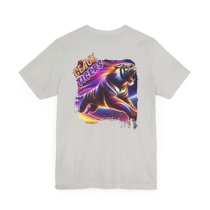 Geaux Tigers COLOR RUSH Unisex Jersey Short Sleeve Tee