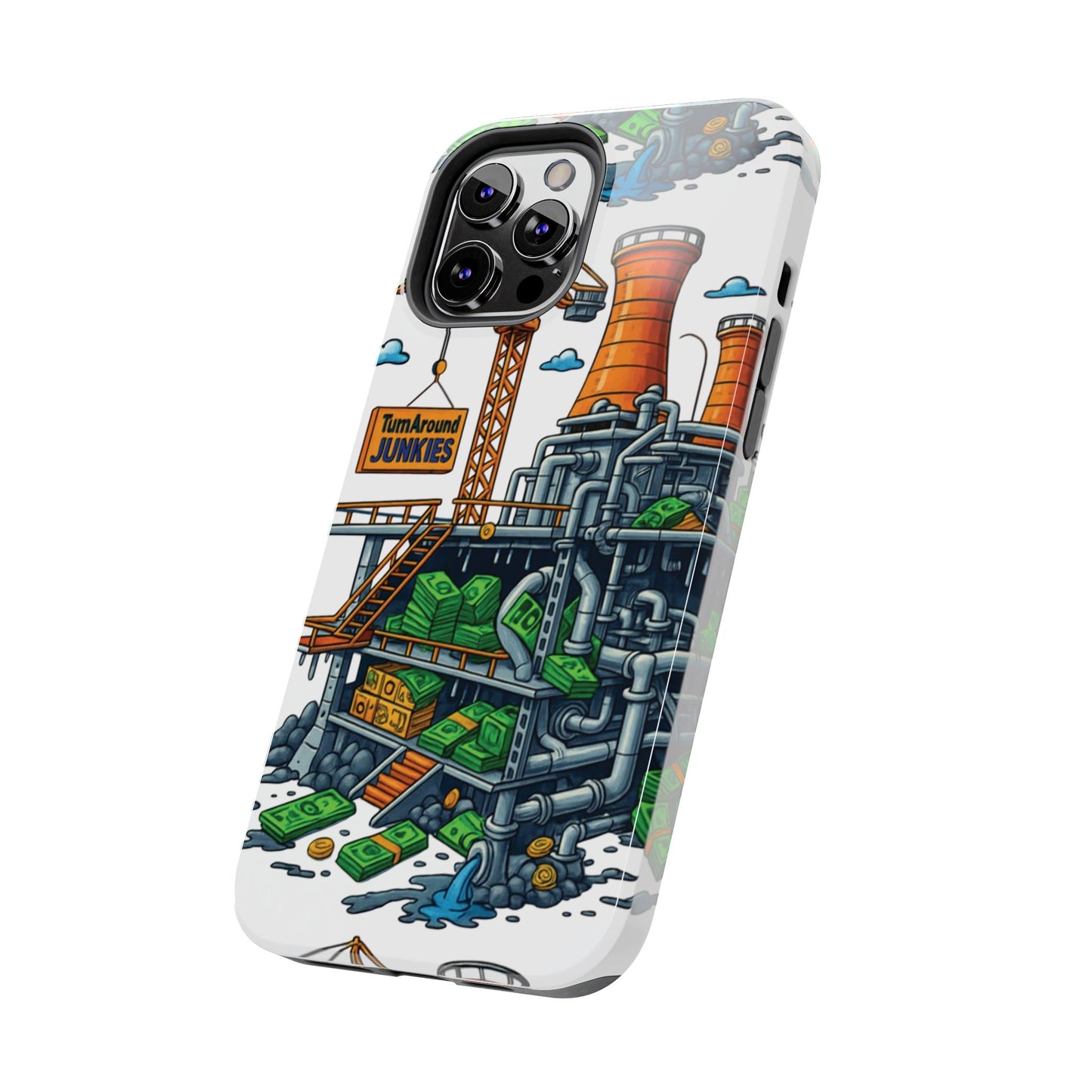Turnaround Junkies "Stacks On Deck #2" Tough Phone Cases