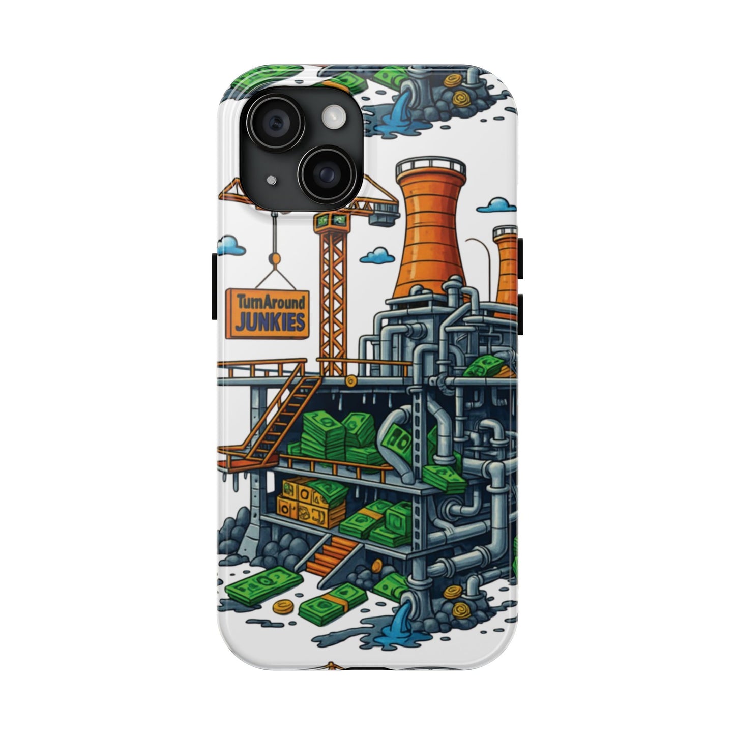 Turnaround Junkies "Stacks On Deck #2" Tough Phone Cases