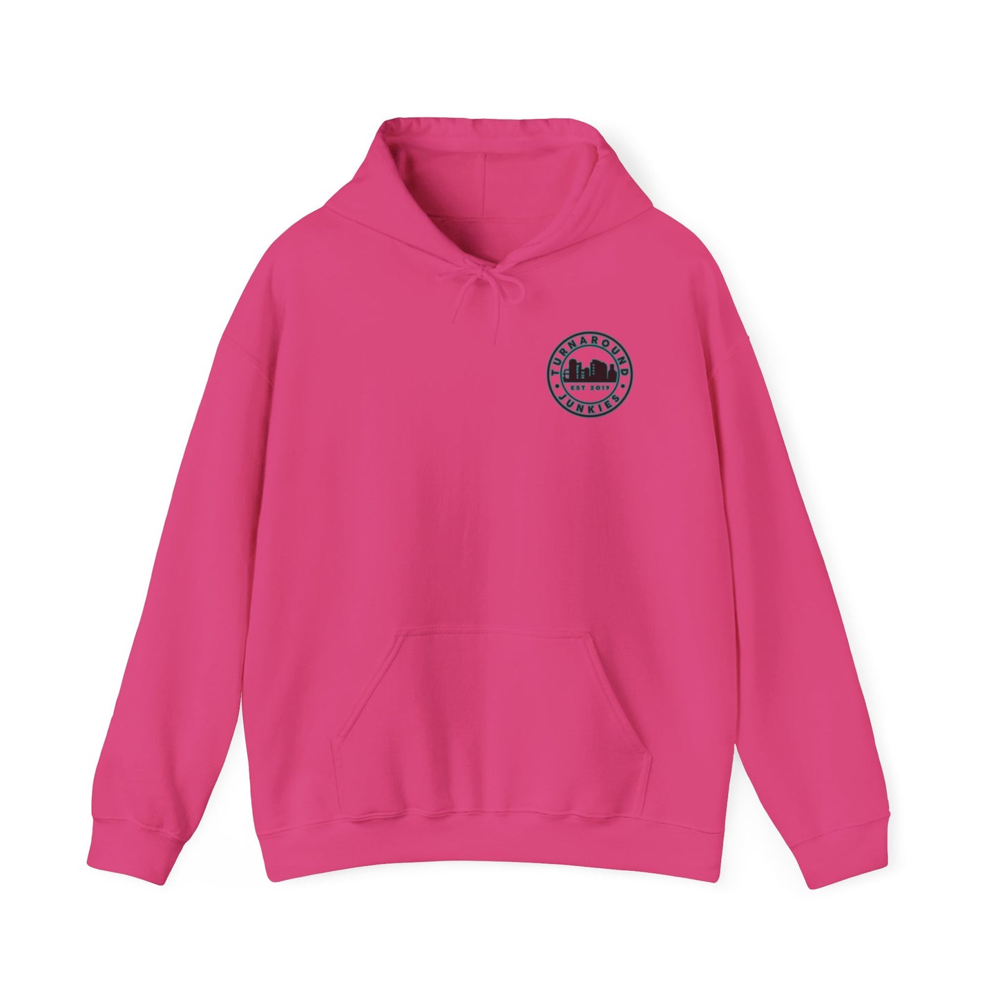 Turnaround Junkies Circle Logo Heavy Blend™ Hooded Sweatshirt