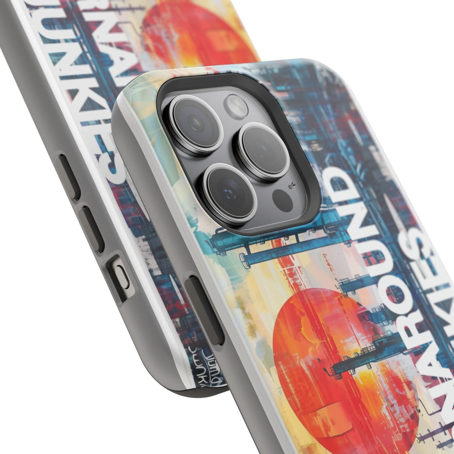 Turnaround Junkies  Red Sun Rising Magnetic Tough Cases