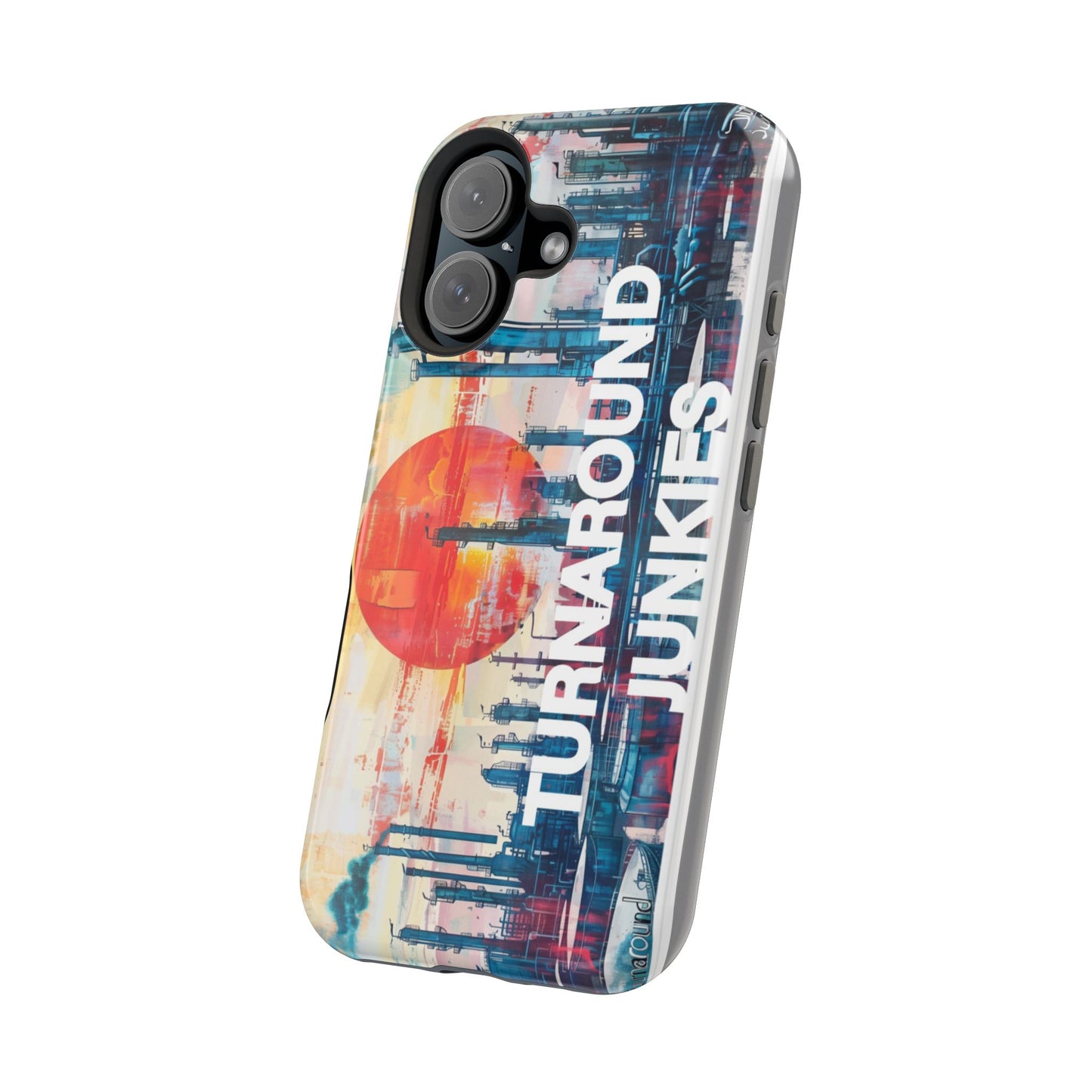 Turnaround Junkies  Red Sun Rising Magnetic Tough Cases