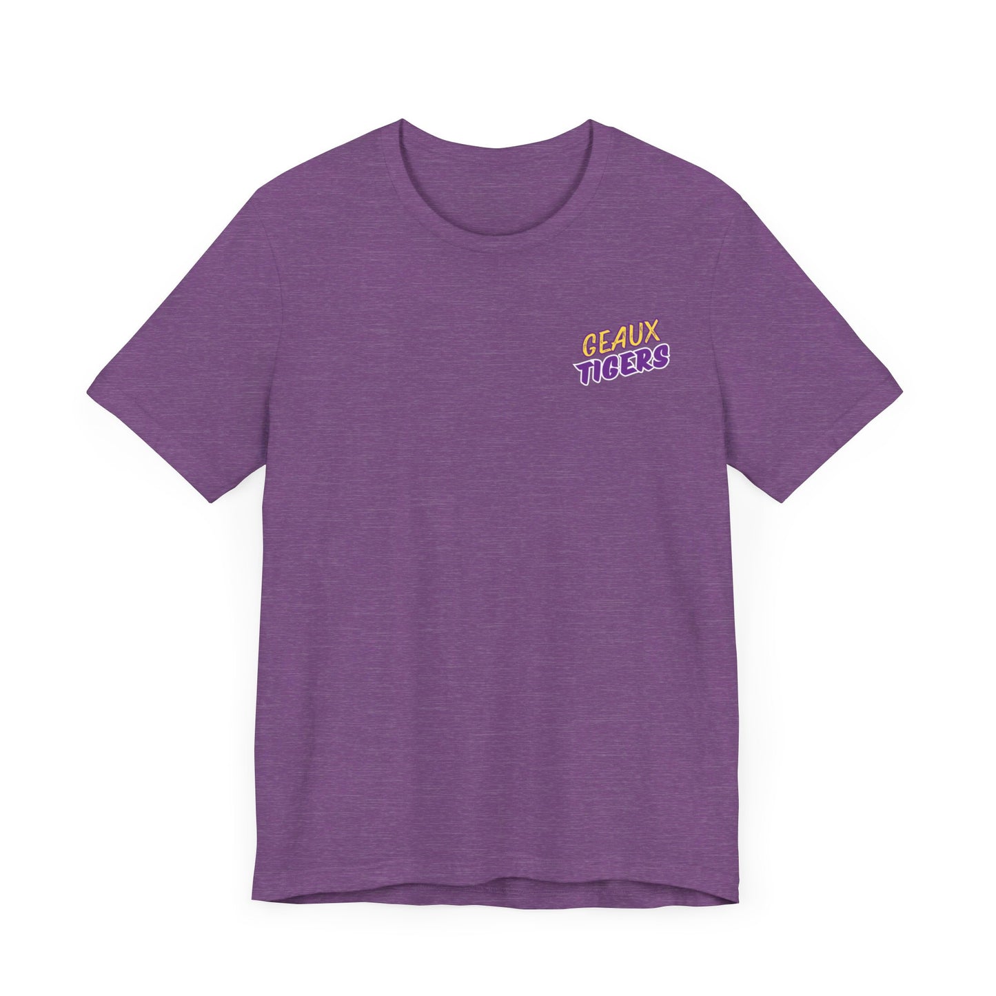 Geaux Tigers COLOR RUSH Unisex Jersey Short Sleeve Tee