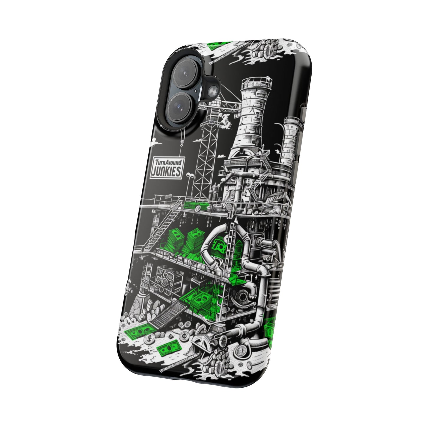 Turnaround Junkies "Stacks On Deck" Magnetic Tough Cases