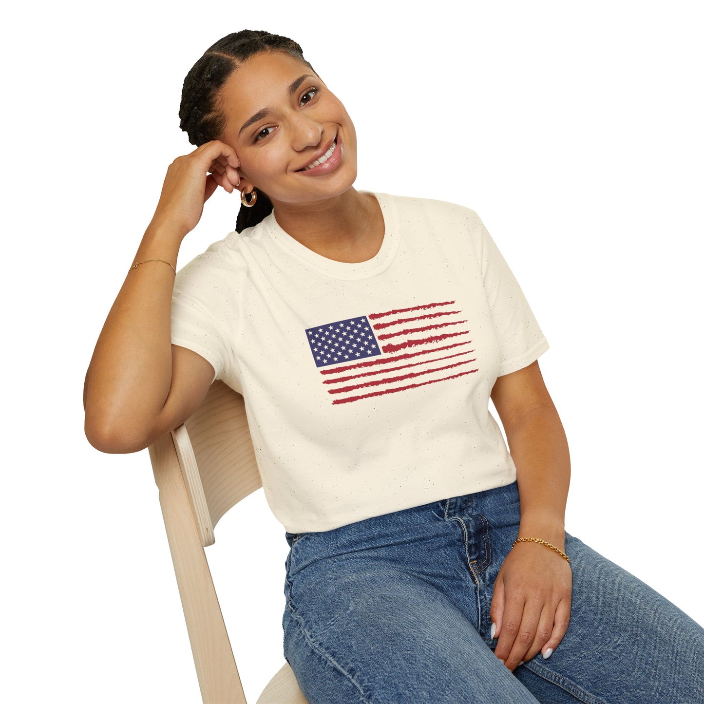 Adult USA Flag Shirt