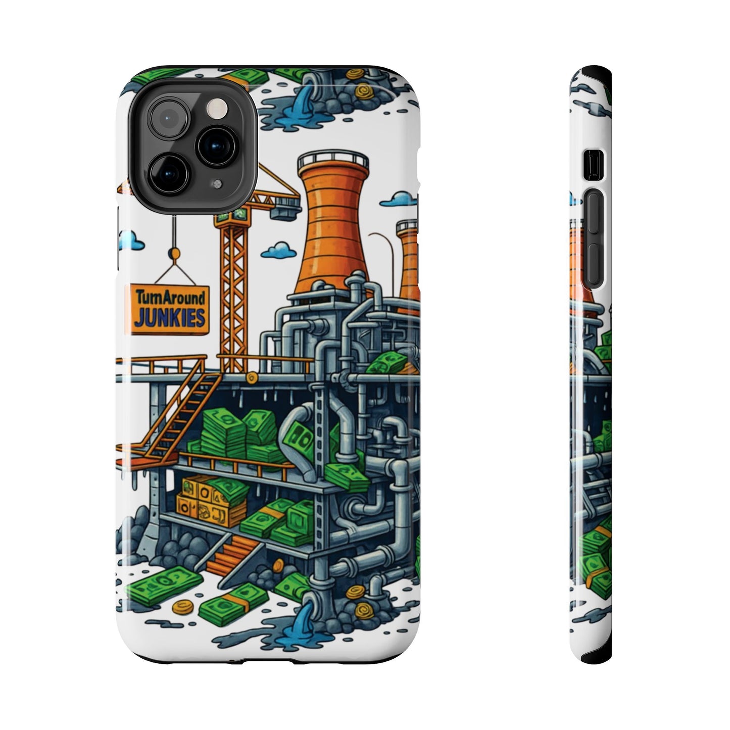 Turnaround Junkies "Stacks On Deck #2" Tough Phone Cases