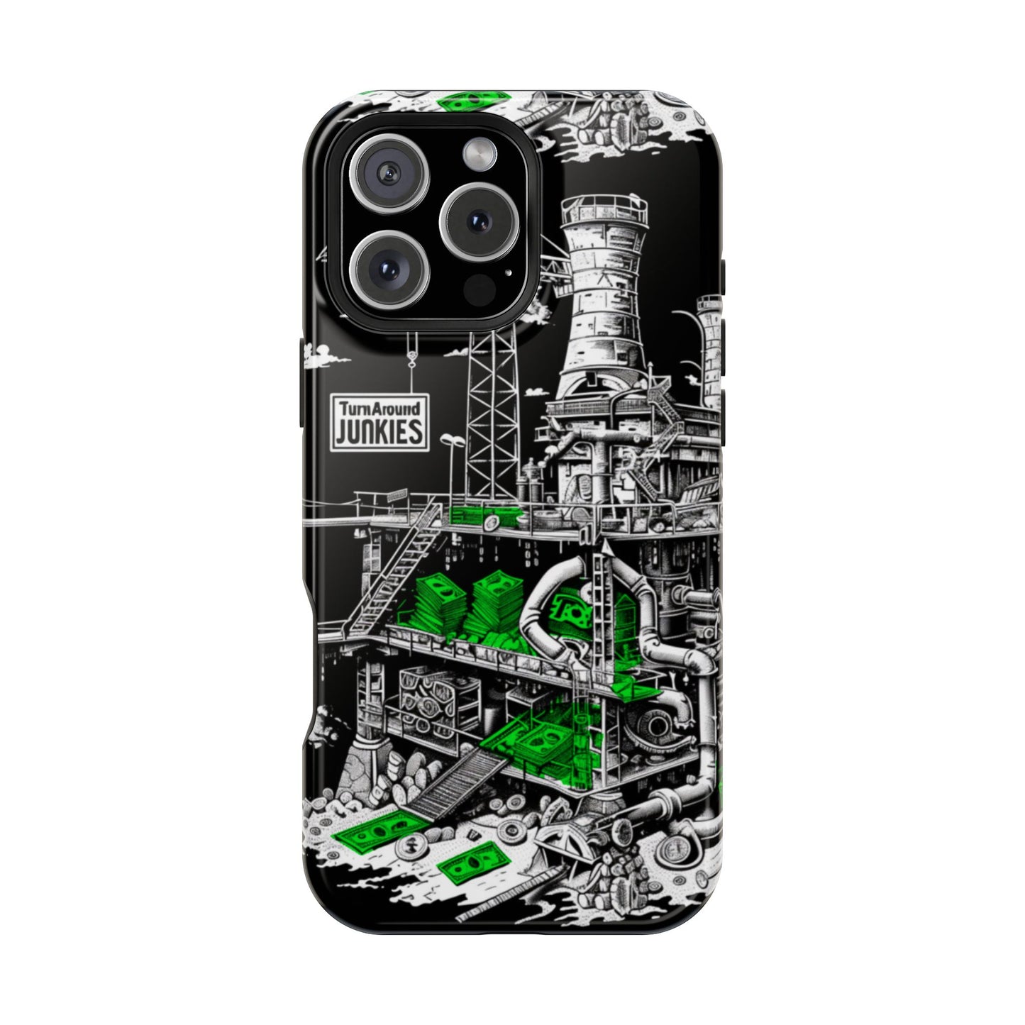 Turnaround Junkies "Stacks On Deck" Magnetic Tough Cases