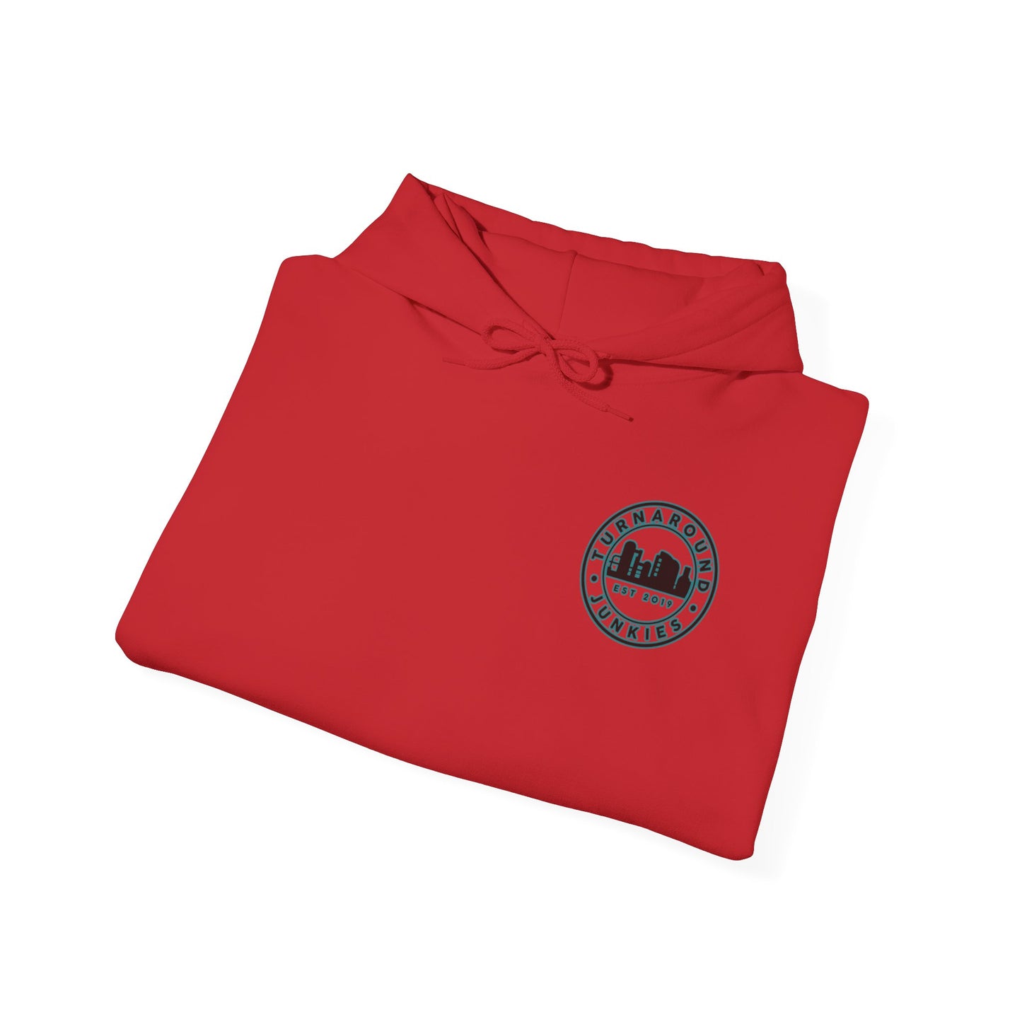 Turnaround Junkies Circle Logo Heavy Blend™ Hooded Sweatshirt