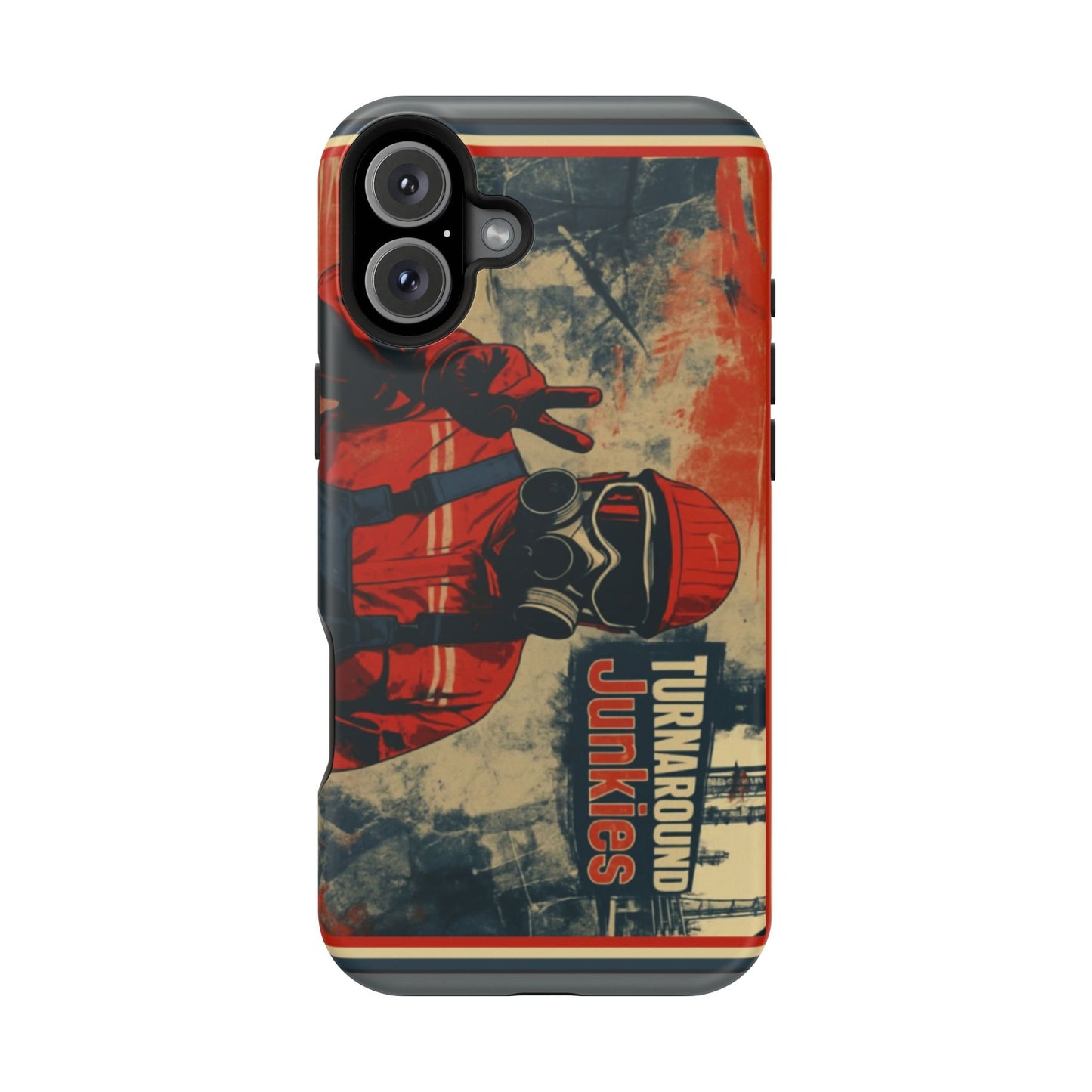 Turnaround Junkies Half-Face Mask Magnetic Tough Cases