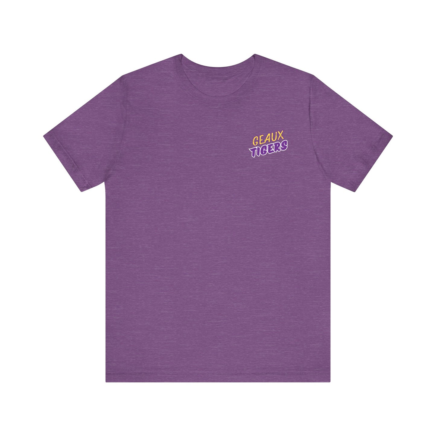 Geaux Tigers COLOR RUSH Unisex Jersey Short Sleeve Tee