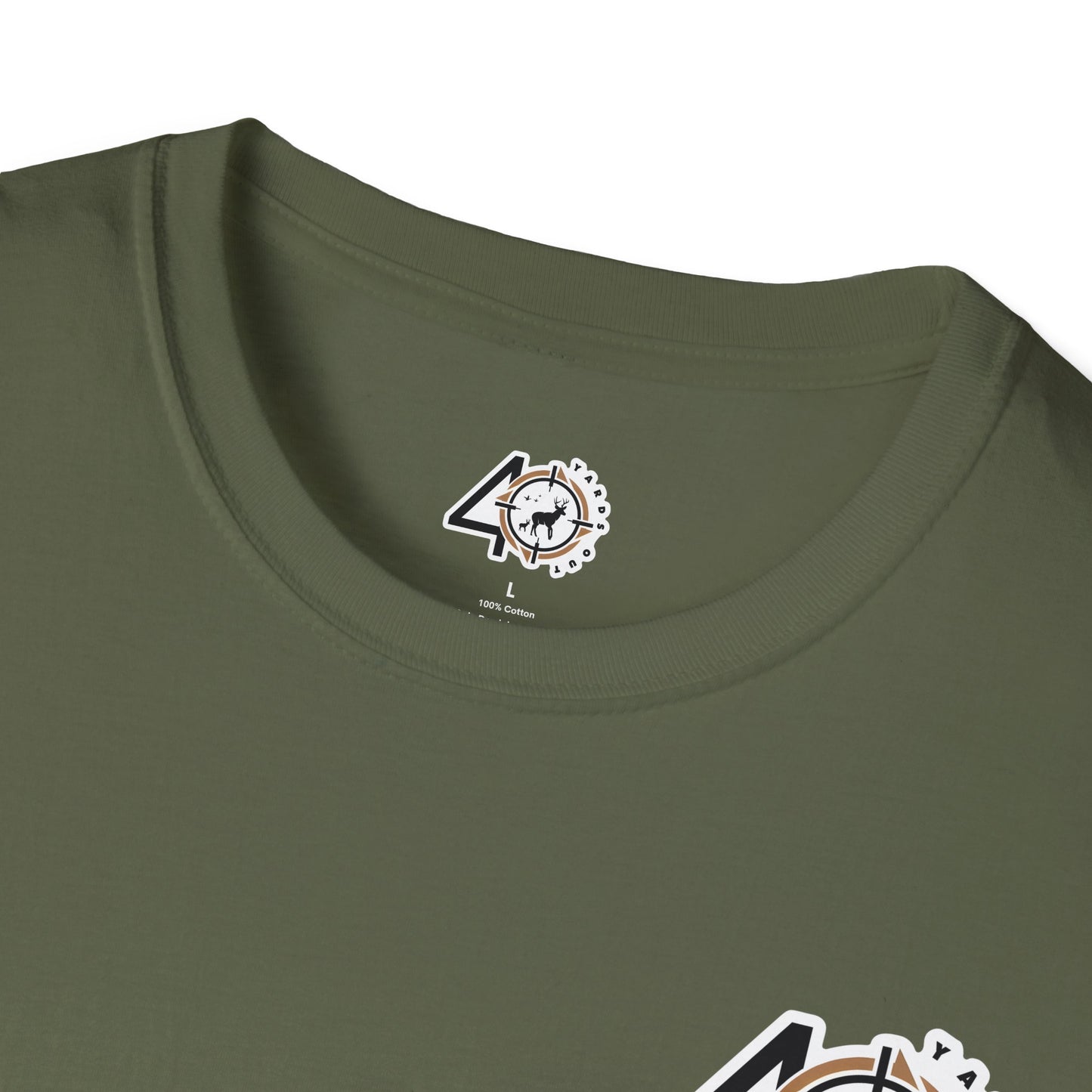 40 Yards Out Hog Hunt Unisex Softstyle T-Shirt
