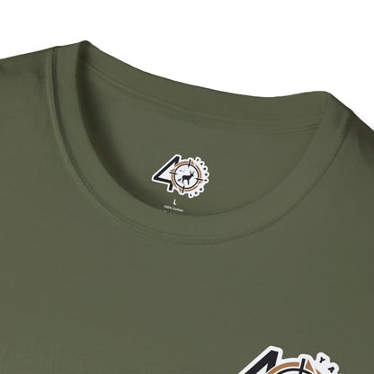 40 Yards Out Hog Hunt Unisex Softstyle T-Shirt