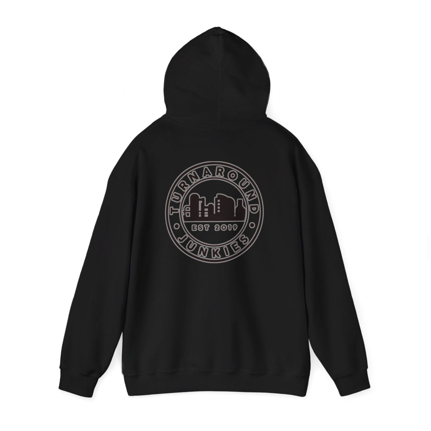Turnaround Junkies Circle Logo Heavy Blend™ Hooded Sweatshirt