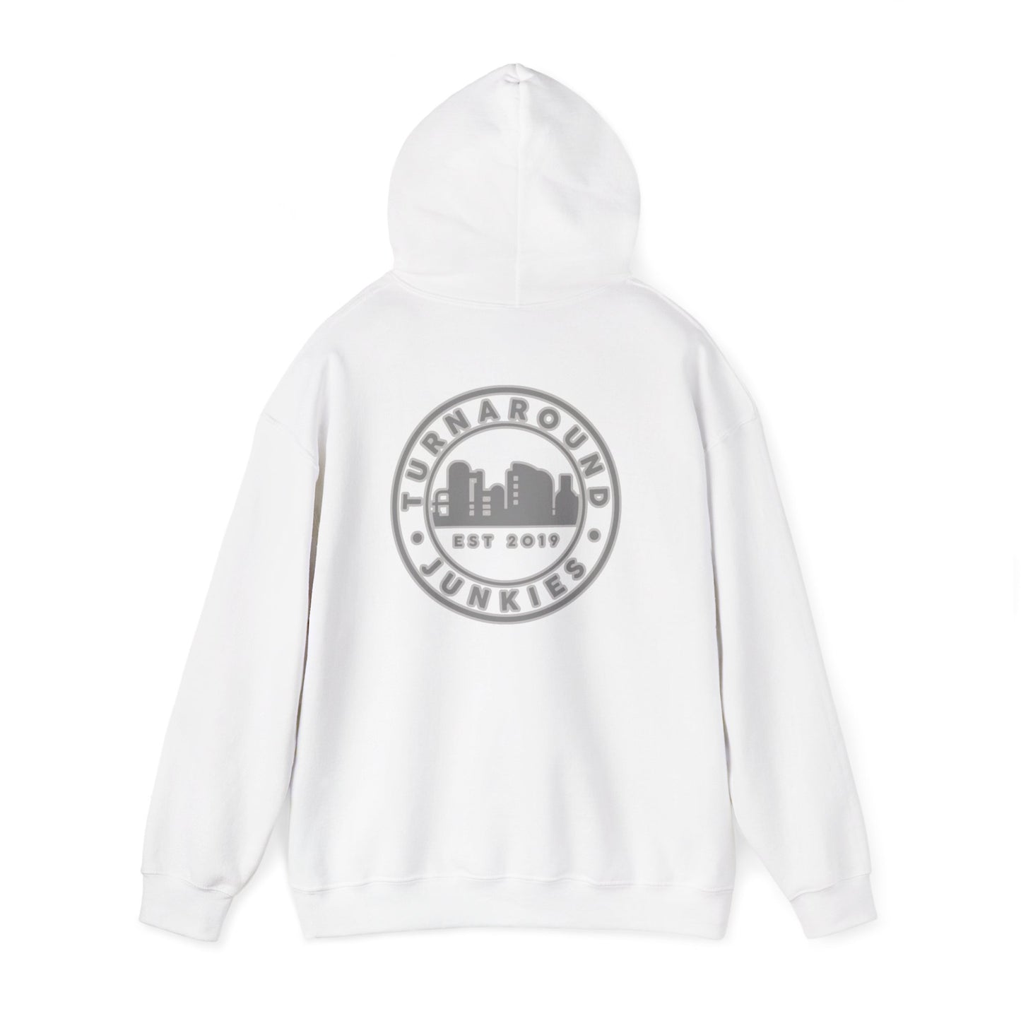 Turnaround Junkies Circle Logo Heavy Blend™ Hooded Sweatshirt