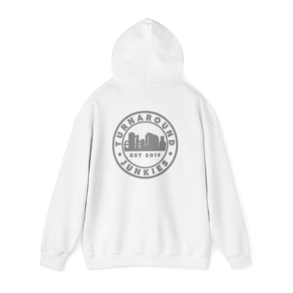 Turnaround Junkies Circle Logo Heavy Blend™ Hooded Sweatshirt
