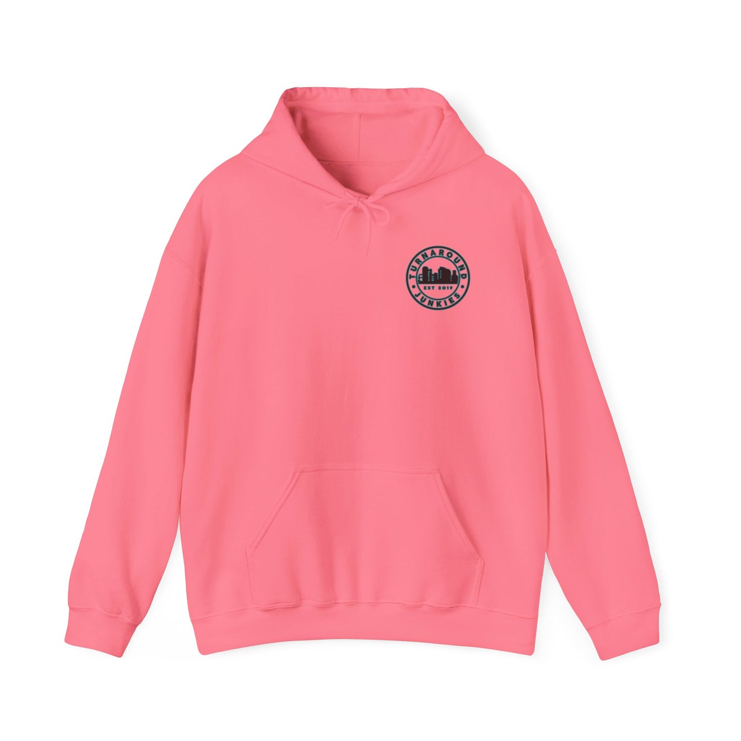 Turnaround Junkies Circle Logo Heavy Blend™ Hooded Sweatshirt