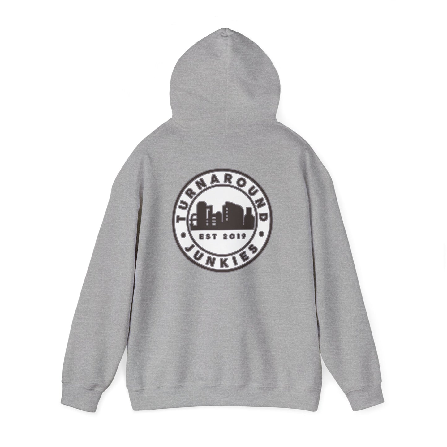 Turnaround Junkies Circle Logo Heavy Blend™ Hooded Sweatshirt