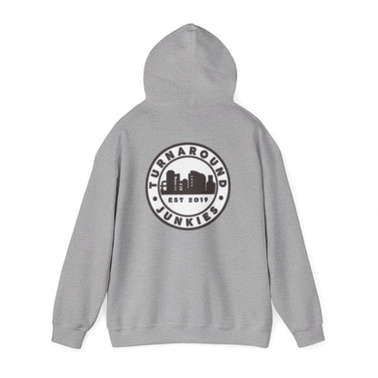 Turnaround Junkies Circle Logo Heavy Blend™ Hooded Sweatshirt