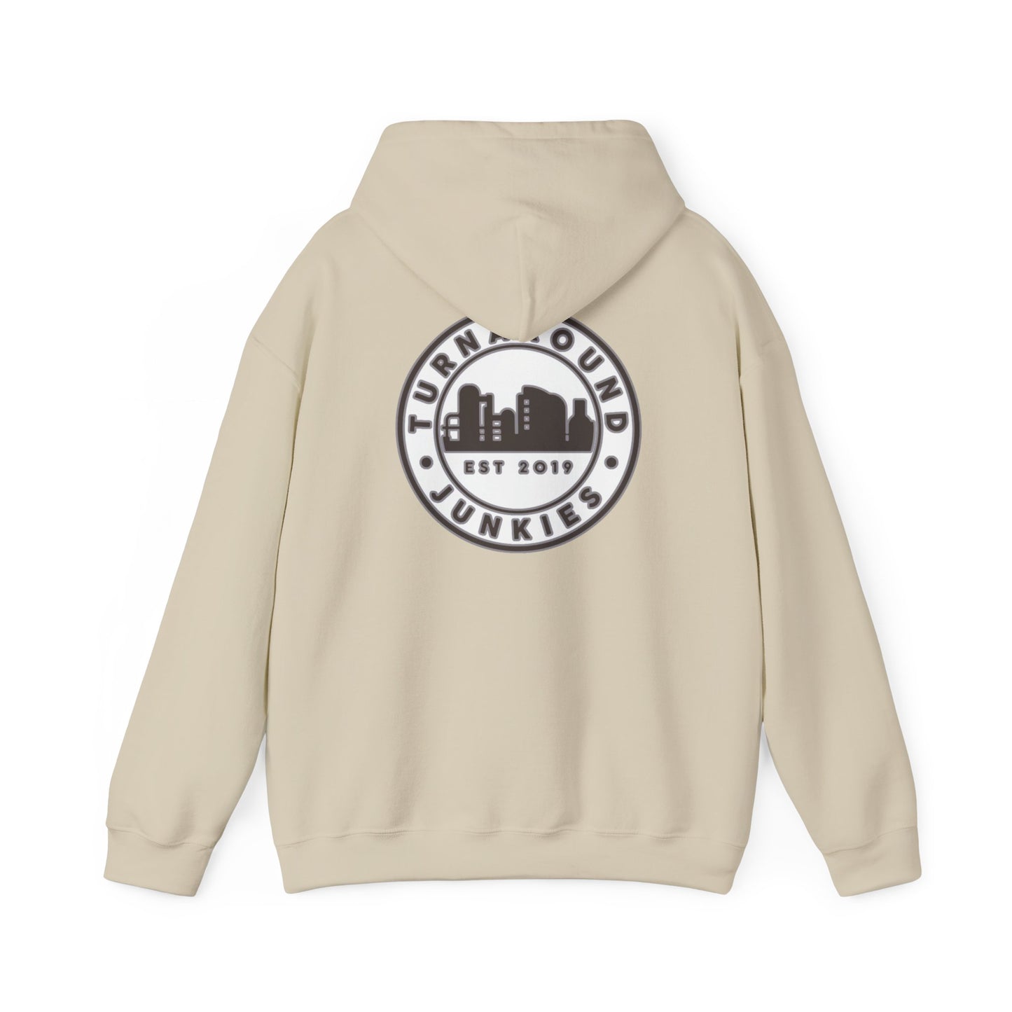 Turnaround Junkies Circle Logo Heavy Blend™ Hooded Sweatshirt
