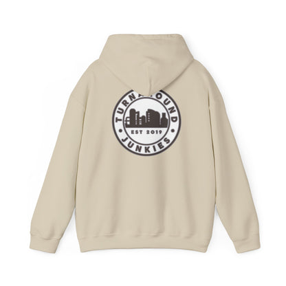 Turnaround Junkies Circle Logo Heavy Blend™ Hooded Sweatshirt