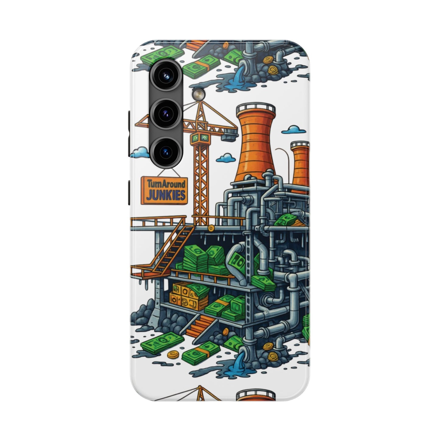 Turnaround Junkies "Stacks On Deck #2" Tough Phone Cases