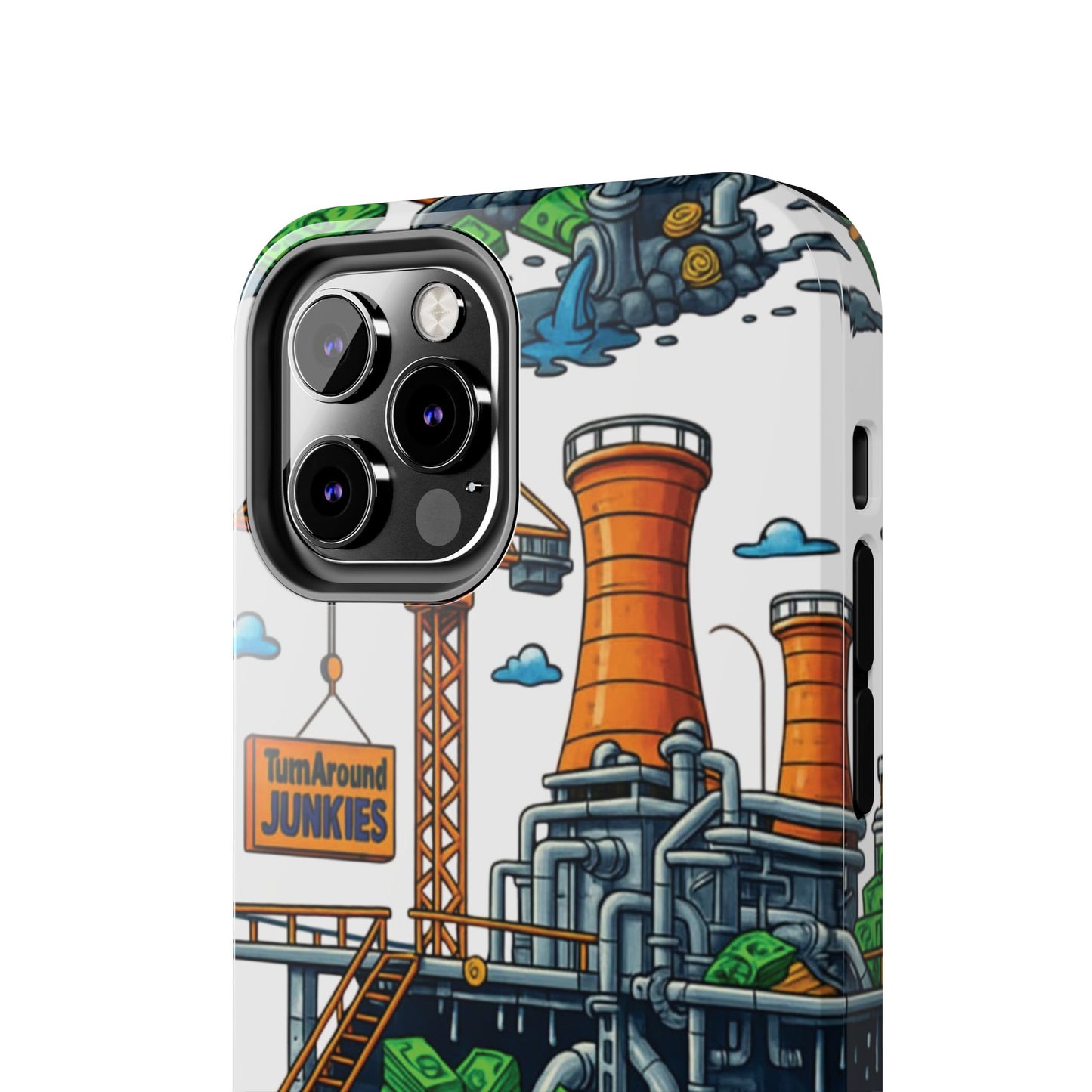 Turnaround Junkies "Stacks On Deck #2" Tough Phone Cases