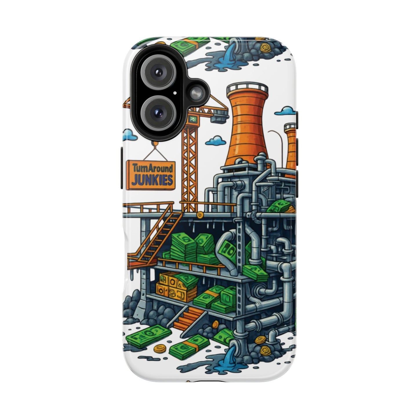 Turnaround Junkies "Stacks On Deck #2" Tough Phone Cases
