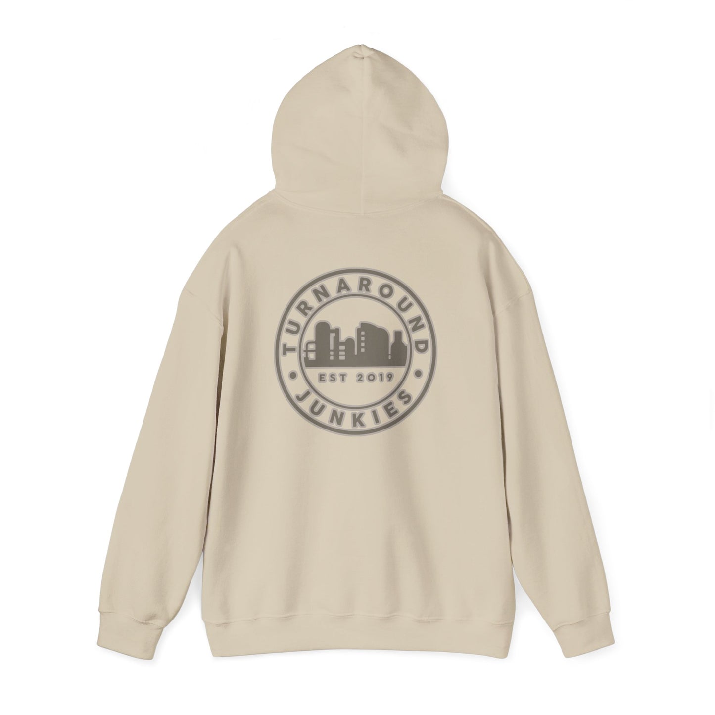 Turnaround Junkies Circle Logo Heavy Blend™ Hooded Sweatshirt