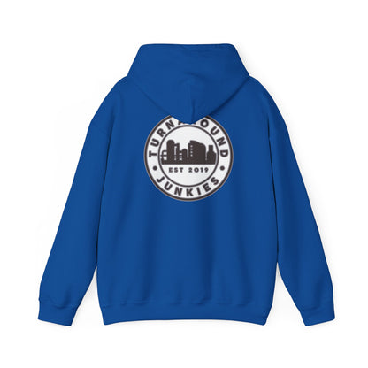 Turnaround Junkies Circle Logo Heavy Blend™ Hooded Sweatshirt