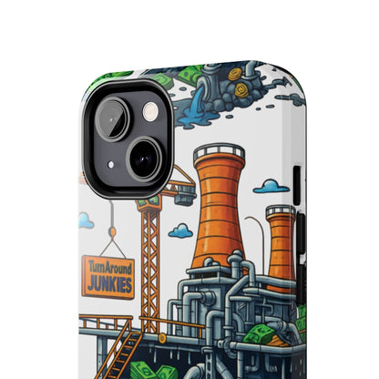 Turnaround Junkies "Stacks On Deck #2" Tough Phone Cases