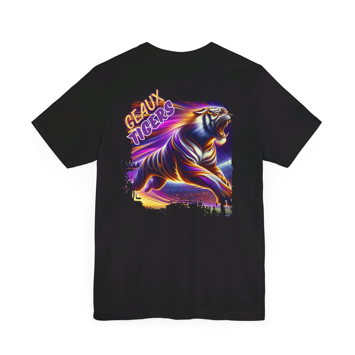 Geaux Tigers COLOR RUSH Unisex Jersey Short Sleeve Tee
