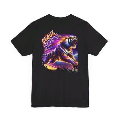 Geaux Tigers COLOR RUSH Unisex Jersey Short Sleeve Tee