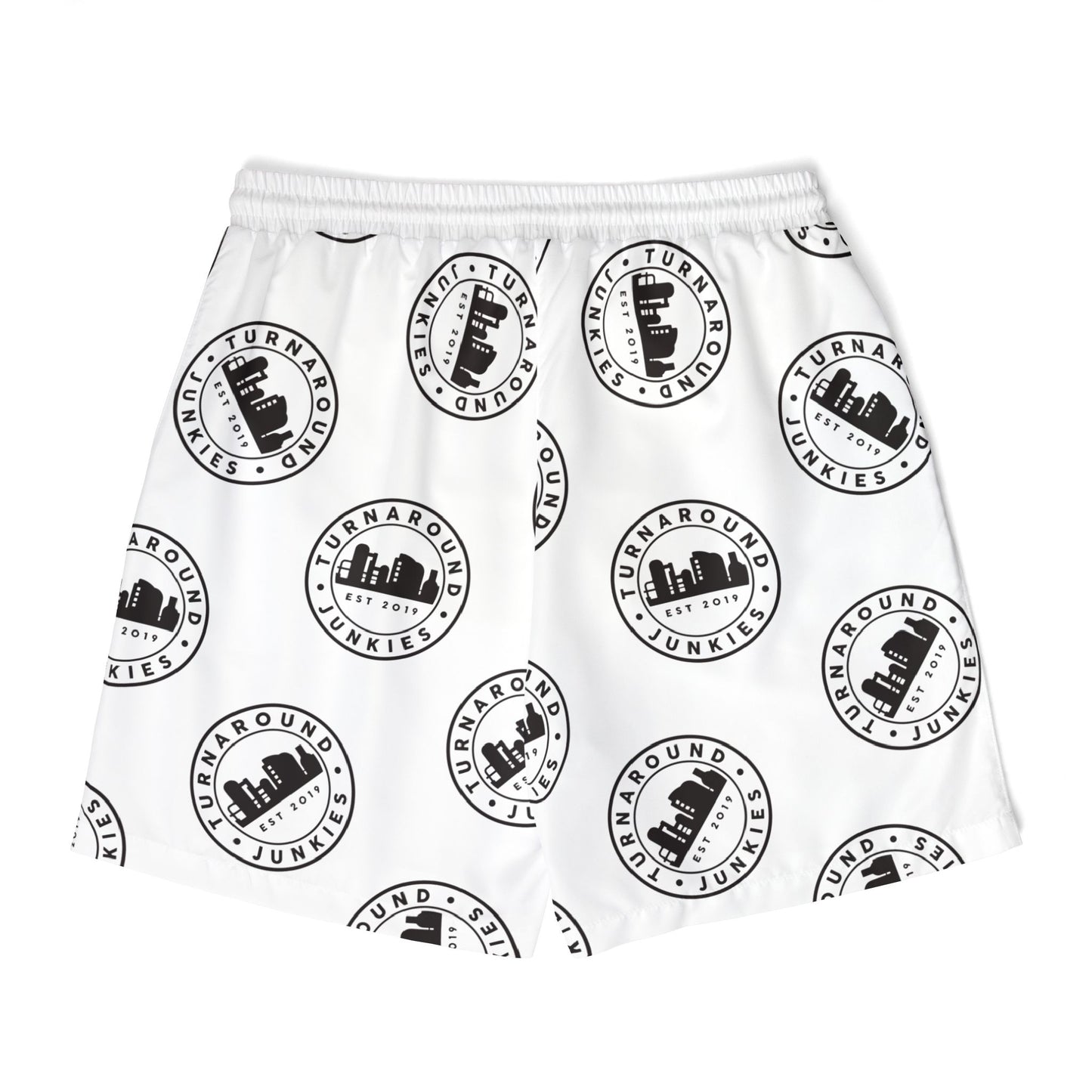 Turnaround Junkies Circle Logo Swim Shorts