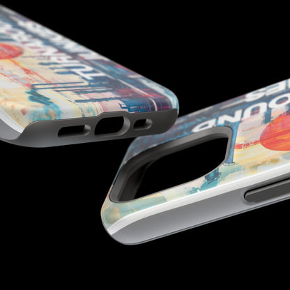 Turnaround Junkies  Red Sun Rising Magnetic Tough Cases