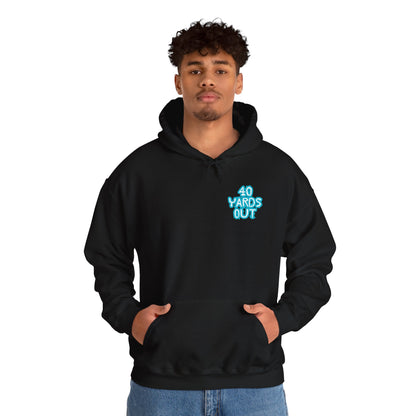 40 YARDS OUT Brand Productions Muddy Boar Heavy Blend™ Hooded Sweatshirt
