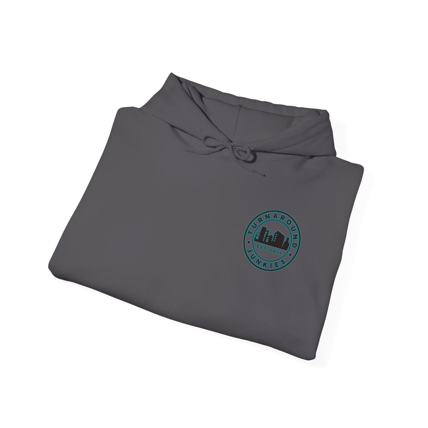 Turnaround Junkies Circle Logo Heavy Blend™ Hooded Sweatshirt