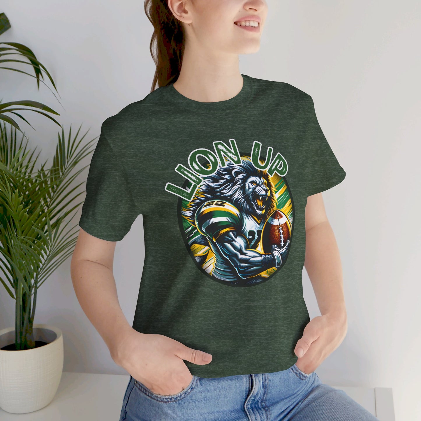 LION UP Unisex Jersey Short Sleeve Tee