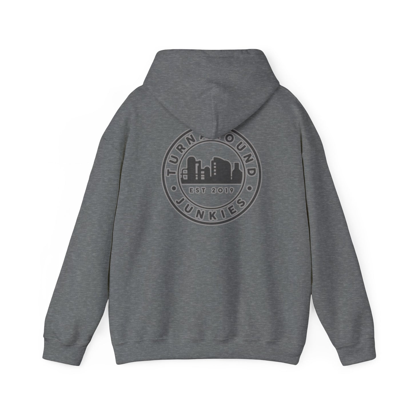 Turnaround Junkies Circle Logo Heavy Blend™ Hooded Sweatshirt