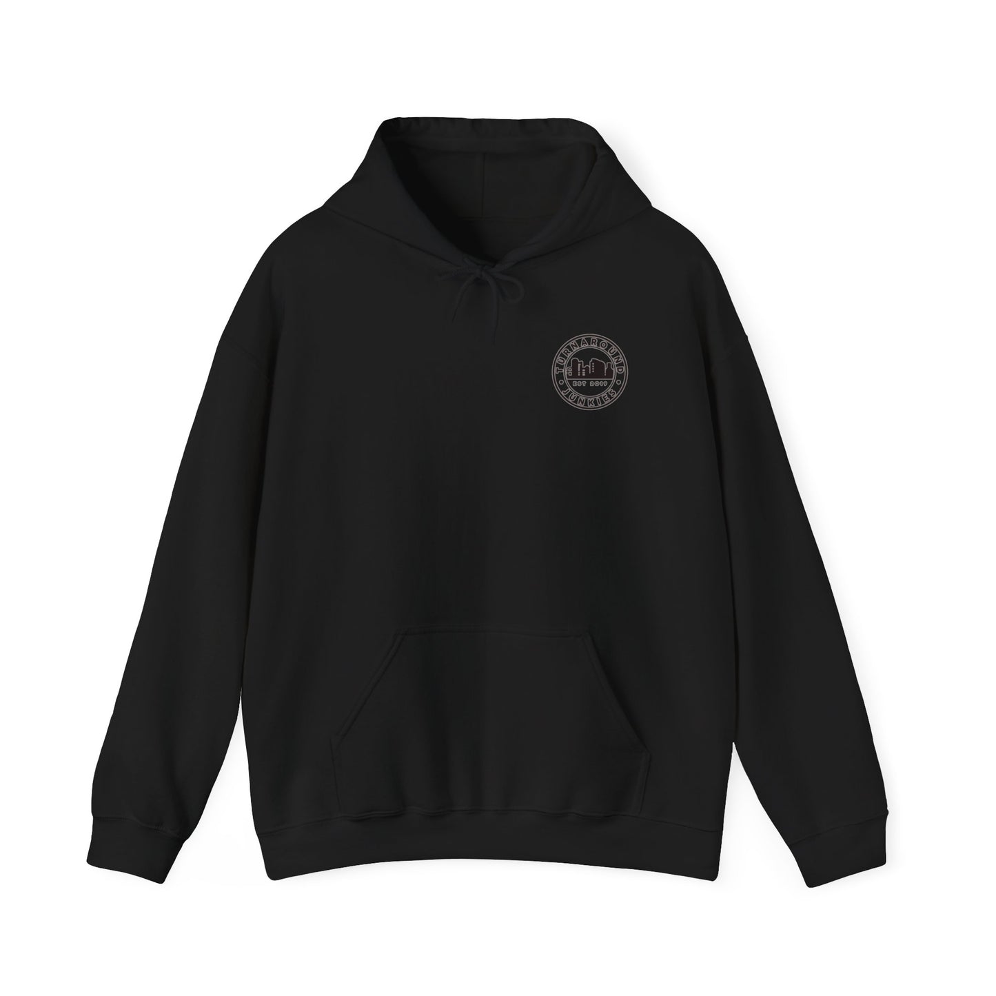 Turnaround Junkies Circle Logo Heavy Blend™ Hooded Sweatshirt