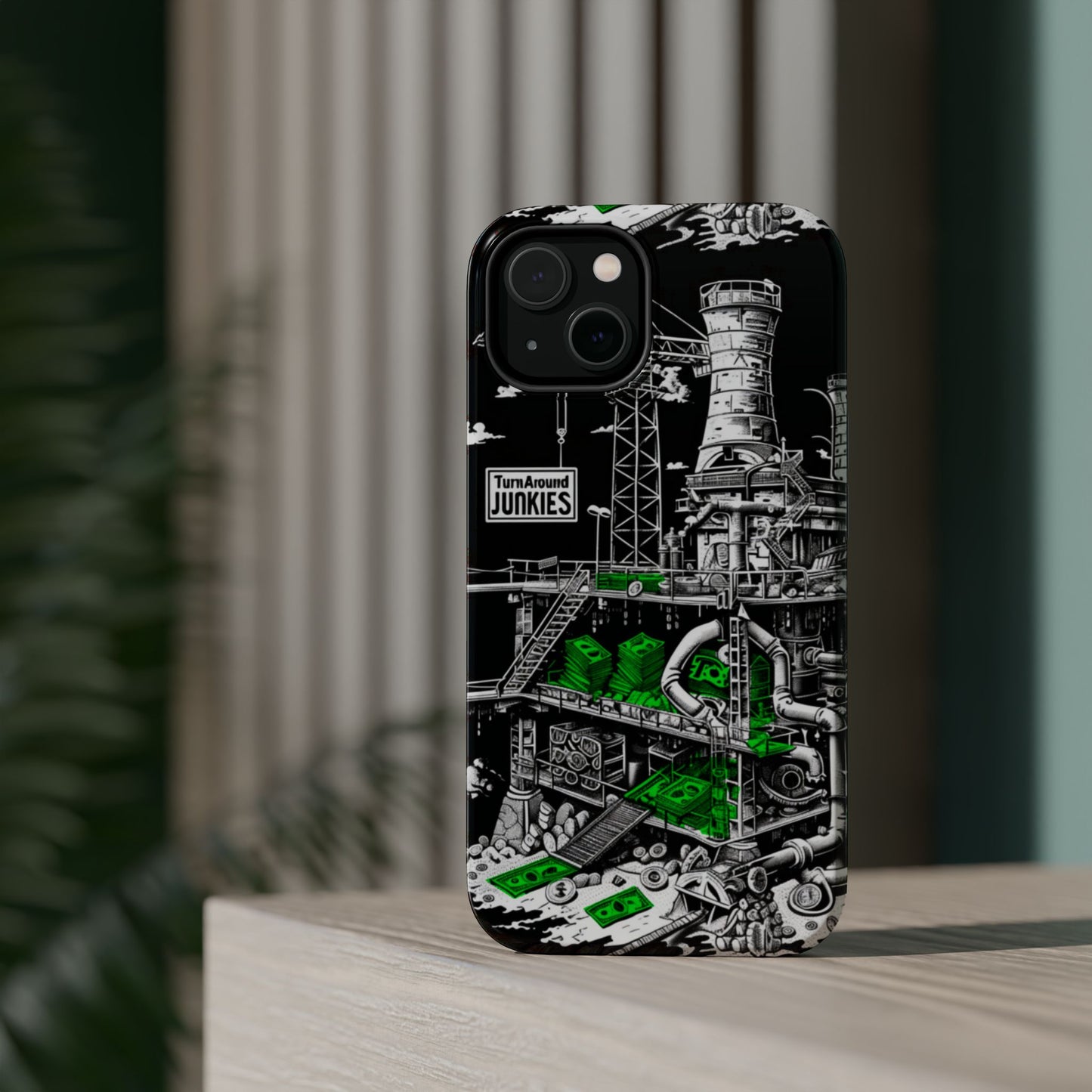 Turnaround Junkies "Stacks On Deck" Magnetic Tough Cases