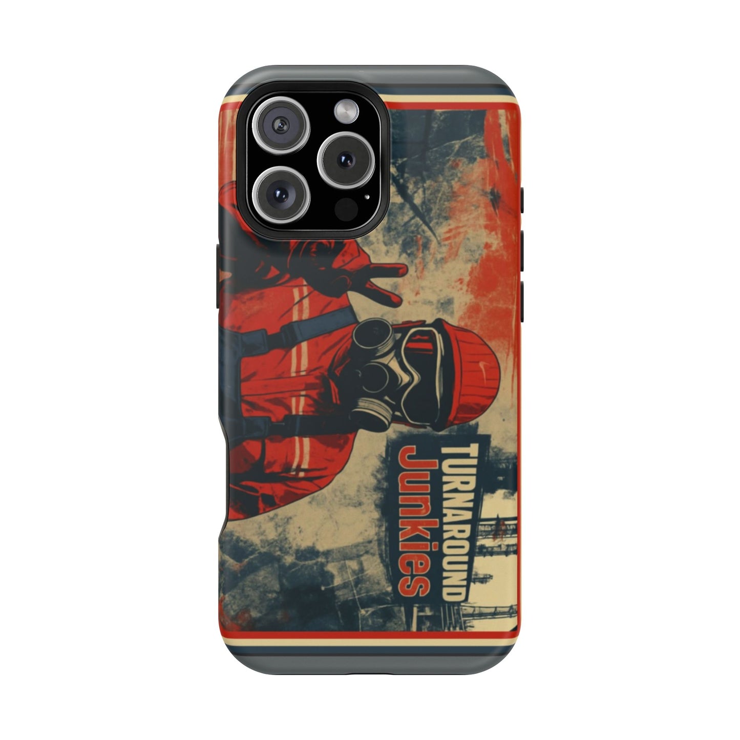 Turnaround Junkies Half-Face Mask Magnetic Tough Cases
