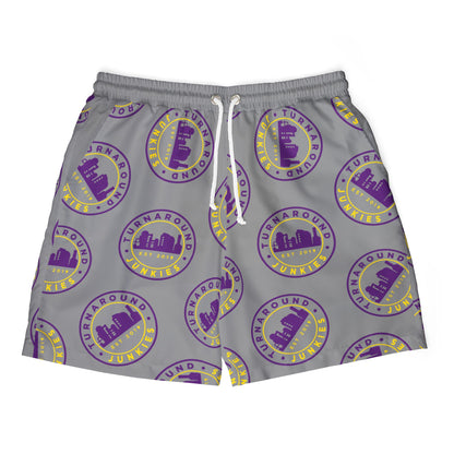 Turnaround Junkies Circle Logo Swim Shorts