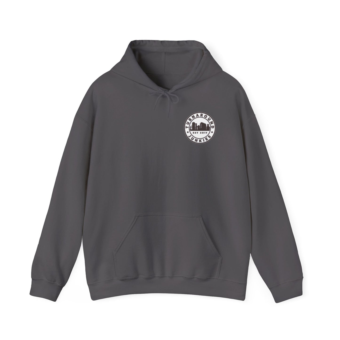 Turnaround Junkies Circle Logo Heavy Blend™ Hooded Sweatshirt